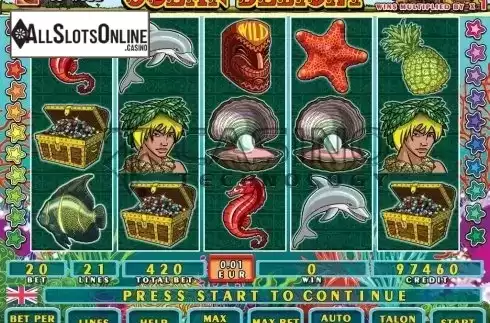 Screen3. Ocean Delight from Casino Technology