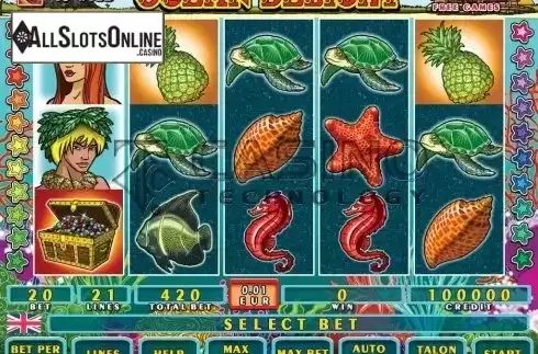 Screen2. Ocean Delight from Casino Technology