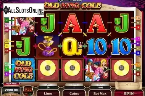Screen7. Old King Cole from Microgaming