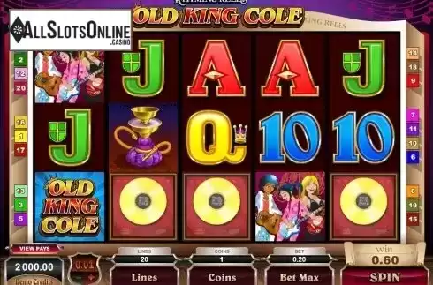 Screen6. Old King Cole from Microgaming