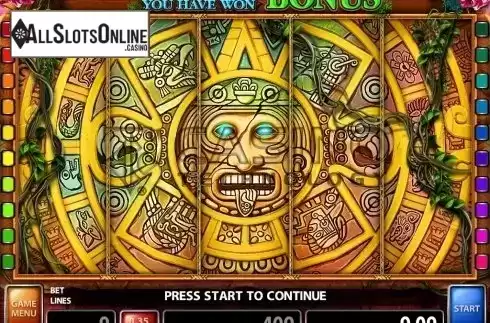 Screen3. Aztec Emperor from Casino Technology
