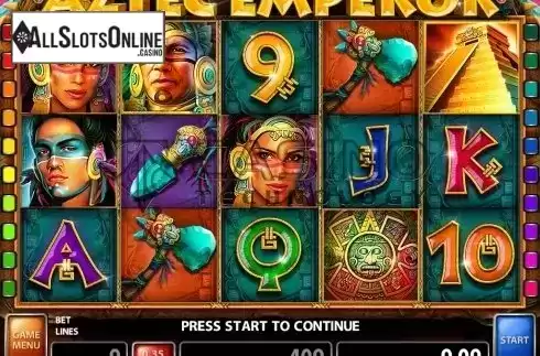 Screen2. Aztec Emperor from Casino Technology