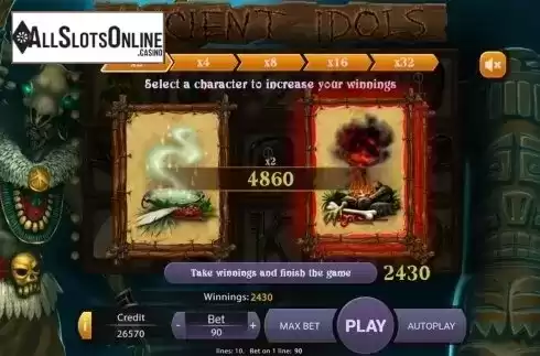Bonus game 2. Ancient Idols from X Play