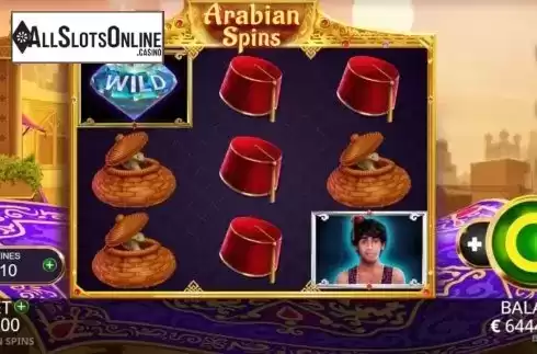 Reel Screen. Arabian Spins from Booming Games