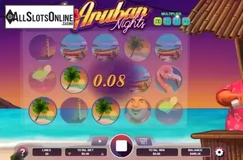 Win screen 3. Aruban Nights from Arrows Edge