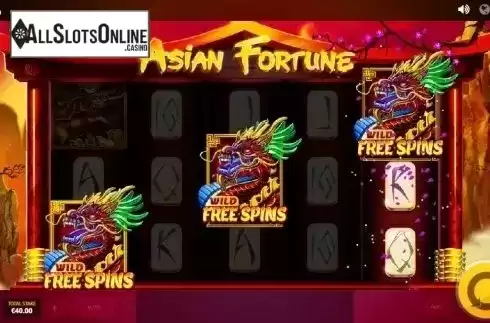 Free Spins Triggered. Asian Fortune from Red Tiger