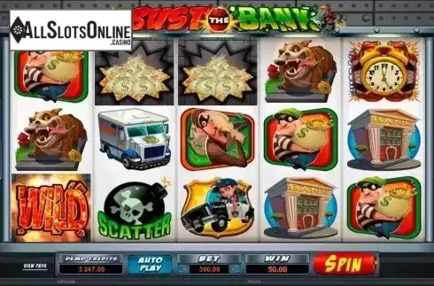 Screen9. Bust The Bank from Microgaming