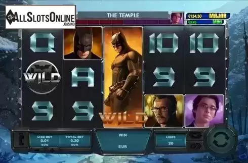 Expanding Sympbols screen 1. Batman Begins from Playtech