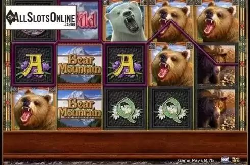 Win Screen. Bear Mountain from High 5 Games