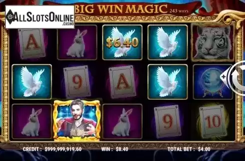 Win screen 2. Big Win Magic from Slot Factory