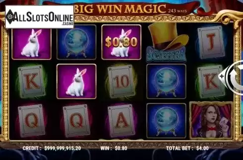 Win screen 3. Big Win Magic from Slot Factory
