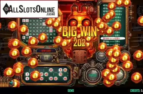 Screen2. Bingo Machine from Spinmatic