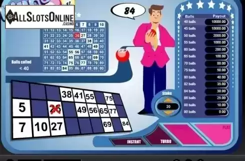 Game Screen 2. Bingo Classic from 1X2gaming