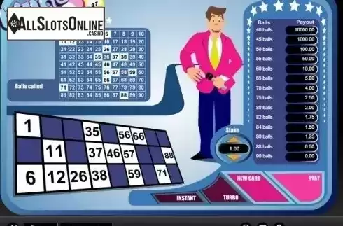 Game Screen 1. Bingo Classic from 1X2gaming