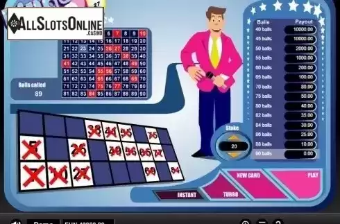 Win Screen. Bingo Classic from 1X2gaming