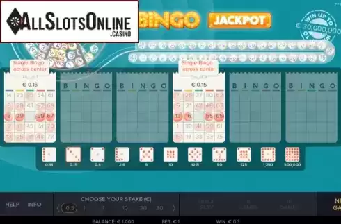 Win screen 2. Bingo Jackpot from Gluck Games