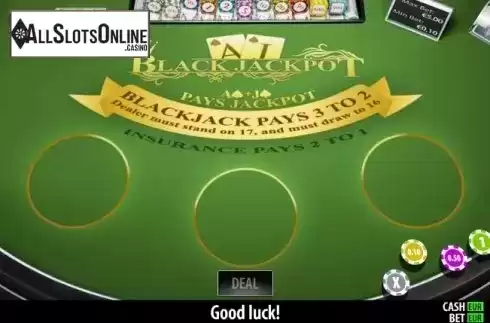 Game screen. Black Jackpot (World Match) from World Match