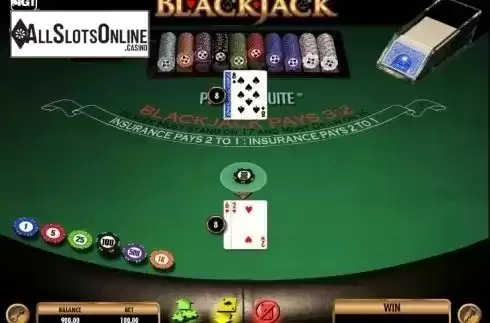 Game Screen 2. Blackjack (IGT) from IGT