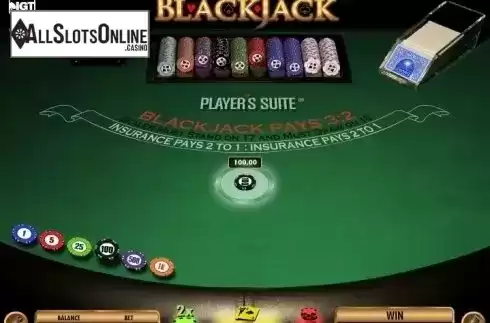 Game Screen 1. Blackjack (IGT) from IGT