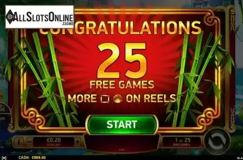 Free Spins 1. Blazing Tiger from Ruby Play