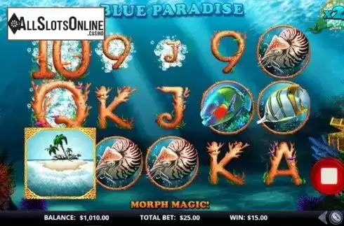 Morph. Blue Paradise from GamesLab