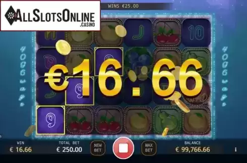 Win Screen 1. Bombing Fruit from KA Gaming