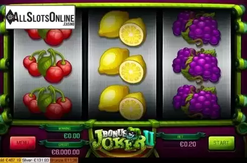Reel Screen. Bonus Joker 2 from Apollo Games