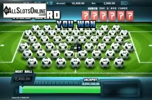 Win Screen. Boss the Ball from gamevy