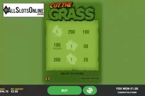 Game Screen 4. Cut The Grass from Hacksaw Gaming