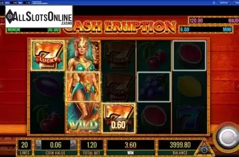 Win screen 2. Cash Eruption from IGT