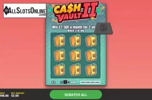 Game Screen 1. Cash Vault II from Hacksaw Gaming