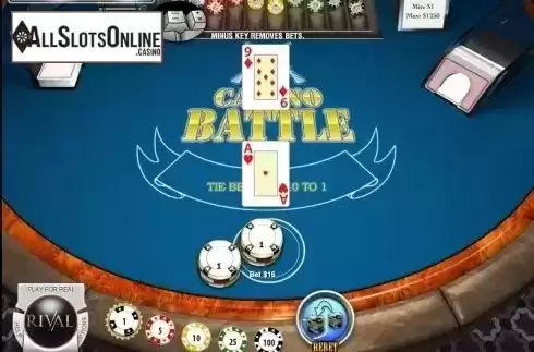 Screen4. Casino Battle (Rival Gaming) from Rival Gaming