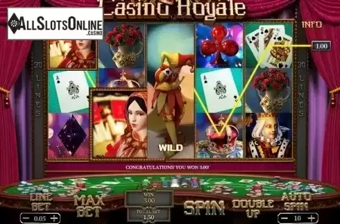 Screen 2. Casino Royale (GamePlay) from GamePlay