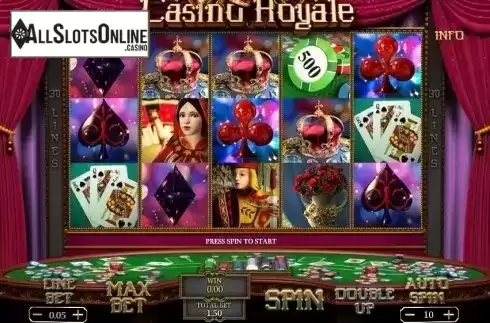 Screen 1. Casino Royale (GamePlay) from GamePlay