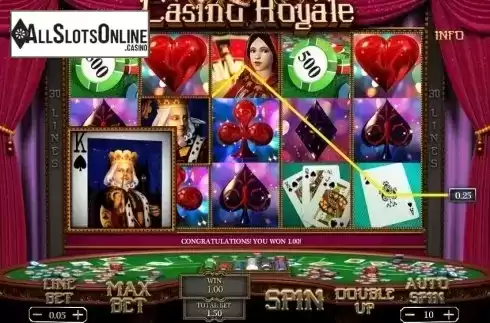 Screen 3. Casino Royale (GamePlay) from GamePlay