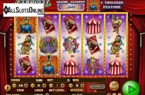Screen7. Carnival Cash from Habanero