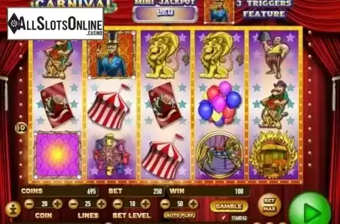 Screen9. Carnival Cash from Habanero