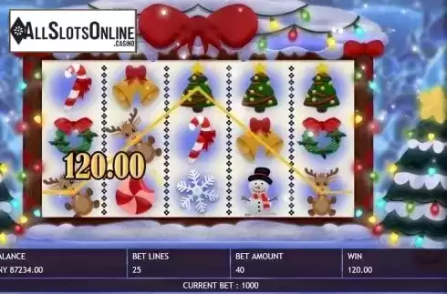 Game workflow 3. Christmas Joy (Triple Profits Games) from Triple Profits Games