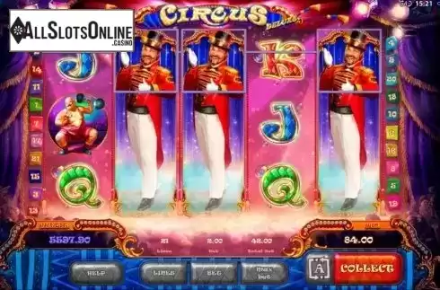 Screen6. Circus Deluxe from Playson