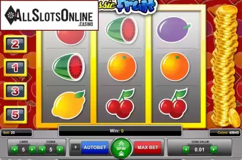Screen5. Classic Fruit from 1X2gaming