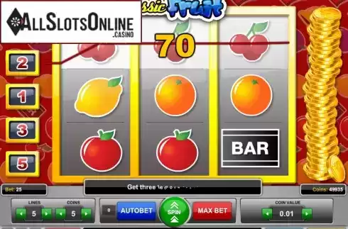 Screen6. Classic Fruit from 1X2gaming