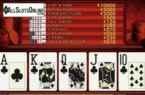 Screen3. Classic Poker from Merkur