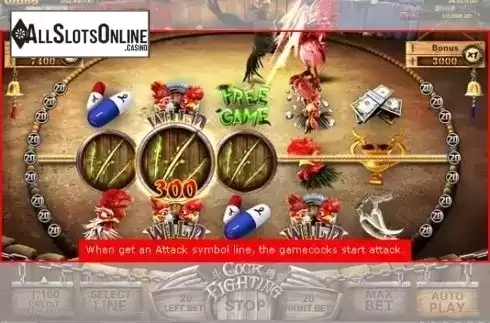 Bonus Game 2. Cock Fighting from esball