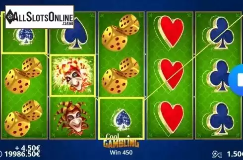 Win screen. Cool Gambling from DLV