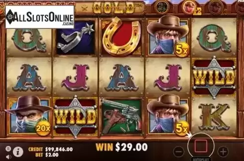 Free Spins 2. Cowboys Gold from Pragmatic Play
