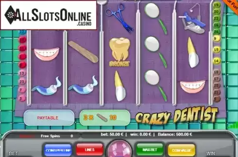 Screen2. Crazy Dentist from Portomaso Gaming