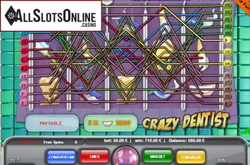 Screen4. Crazy Dentist from Portomaso Gaming