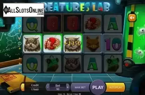Game workflow 2. Creatures Lab from X Play