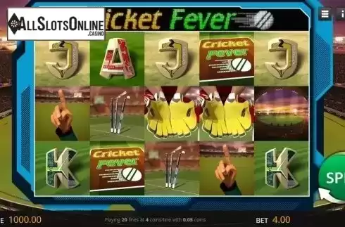 Reel Screen. Cricket Fever from Genii