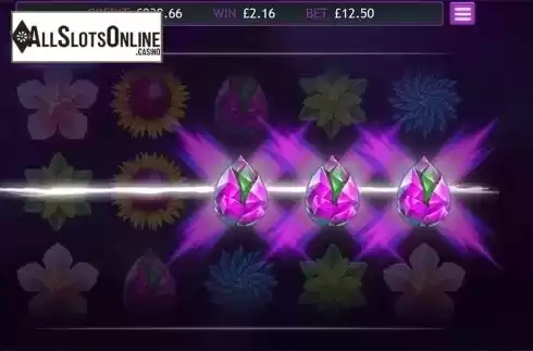 Win screen. Crystal Lotus from Eyecon